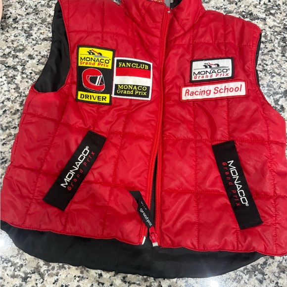 Red Monaco Racing School Vest - Picture 1 of 1